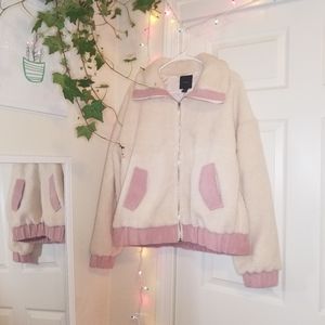 Forever 21 Cream Herder Coat